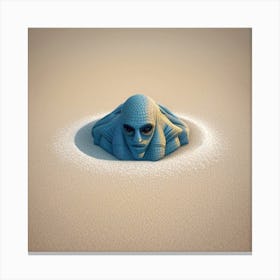 Egyptian Skull Canvas Print