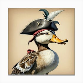 Pirate Duck 4 Canvas Print