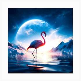 Stork No.3 Canvas Print