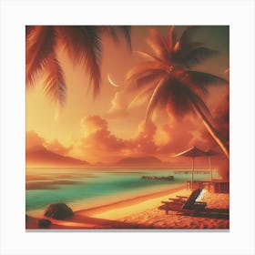 Tropical Paradise 10 Canvas Print