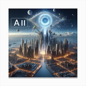 Aii In The Future Canvas Print