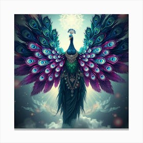 Peacock Canvas Print