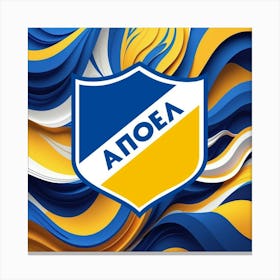 APOEL FC 4 Canvas Print