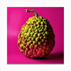 Ripe Cherimoya Fruit In Vibrant Colors Canvas Print