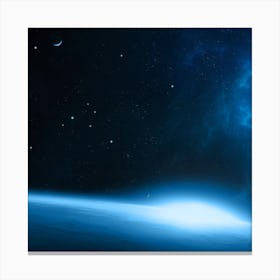 Space Background 1 Canvas Print