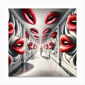 Kisses Canvas Print