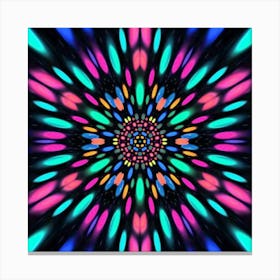 Psychedelic Abstract 6 Canvas Print