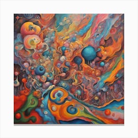 Psychedelic Painting 2 Canvas Print