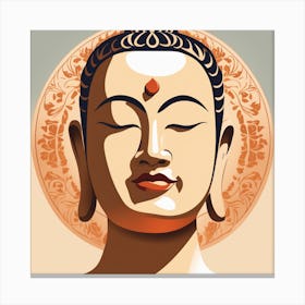Buddha Painting (2) Canvas Print