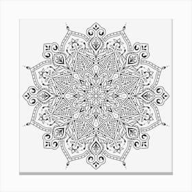 Henna Mandala 07 Canvas Print