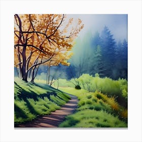 Trail Canvas Print