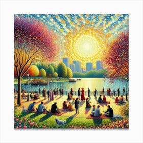 Day In The Park Canvas Print