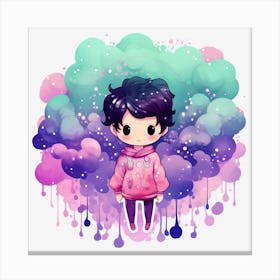 Anime Boy Canvas Print