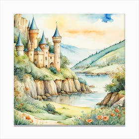 Fairytale Castle Canvas Print