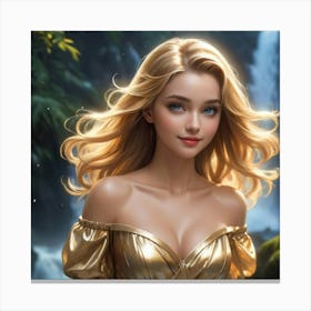 Fairytale Princess 7 Canvas Print