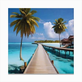 Maldives Canvas Print