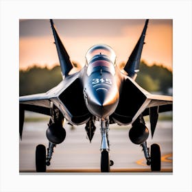F-16 Fighter Jet Canvas Print
