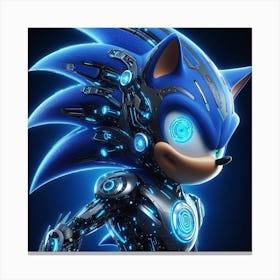 Sonic The Hedgehog 76 Canvas Print