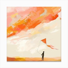 Kite Flying 1 Canvas Print