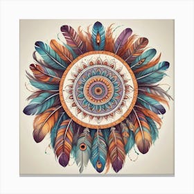 Dream Catcher 42 Canvas Print