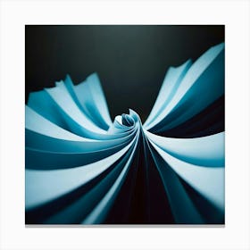 Spiral Paper - Spiral Stock Videos & Royalty-Free Footage Canvas Print