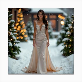 Mermaid Wedding Dress 1 Leinwandbilder