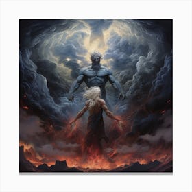 Gods And The Demons Canvas Print