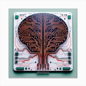 Circuit Board 3 Canvas Print