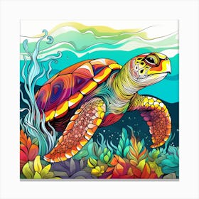 Sea Turtle 8 Canvas Print