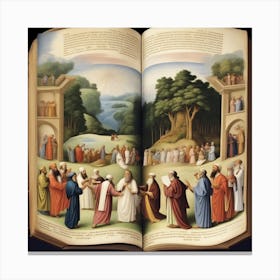 Gospel According To John Canvas Print