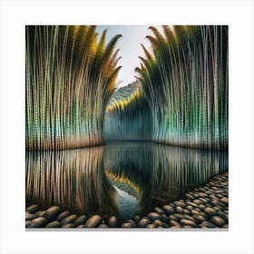 Bamboo Forest 1 Canvas Print