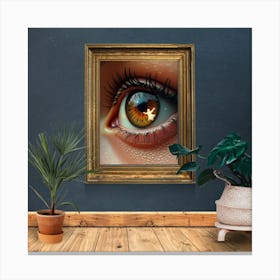 Eye Of The Tiger Canvas Print