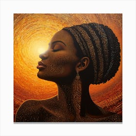 African Woman 70 Canvas Print