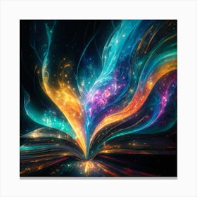 Book Of Magic Canvas Print