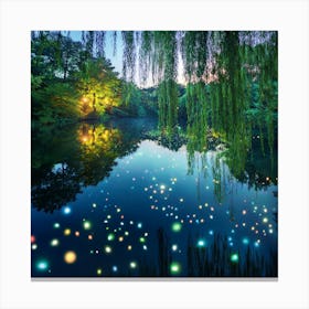 Koi Pond Canvas Print