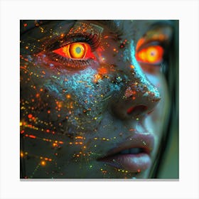 Sci-Fi Painting Canvas Print