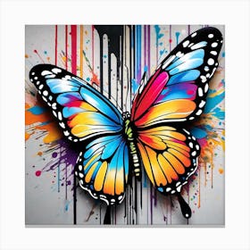 Colorful Butterfly 35 Canvas Print