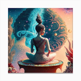 Siren Buddha #17 Canvas Print