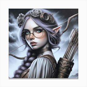 Steampunk Elf 1 Canvas Print