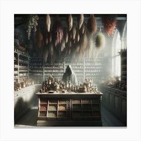 Witch's Shop Canvas Print