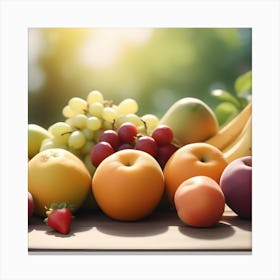 Ripe Fruit Canvas Print