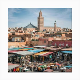 Marrakech, Morocco Canvas Print