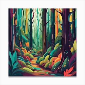 Forest Path 13 Canvas Print