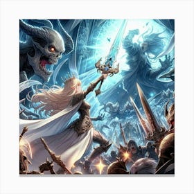 King Of The Dwarves Canvas Print