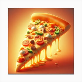 Pizza60 Canvas Print