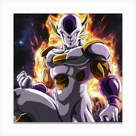 Dragon Ball Z Wallpaper 4 Canvas Print