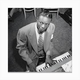 Jazz Photography Nat King Cole Canvas Print