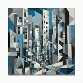 Abstract Cityscape 8 Canvas Print