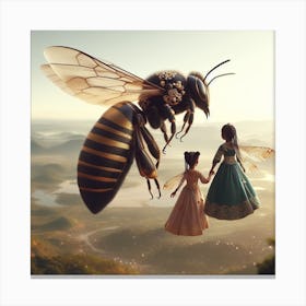Mother Queen Bee Canvas Print