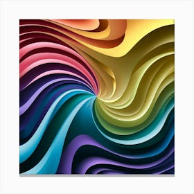 Abstract Colorful Background Canvas Print